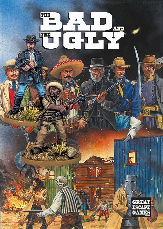 The Bad &amp; The Ugly - Dead Man&#39;s Hand Sourcebook and Card Deck - Western Wargaming Supplement