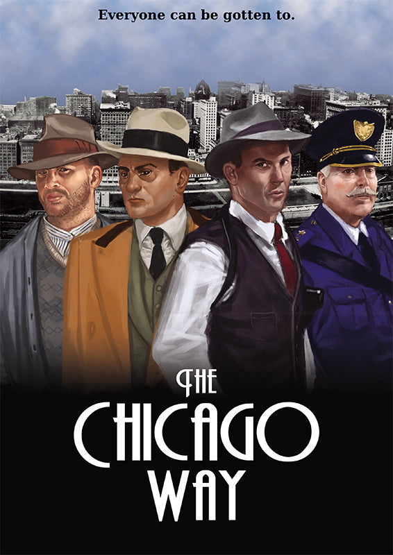 The Chicago Way Rulebook with card deck and markers - 1920&#39;s Prohibition Wargaming Rules