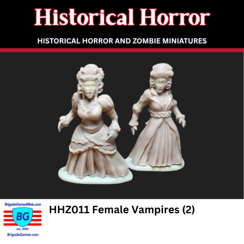 Female Vampires - BG-HHZ011 - Historical Horror and Zombies