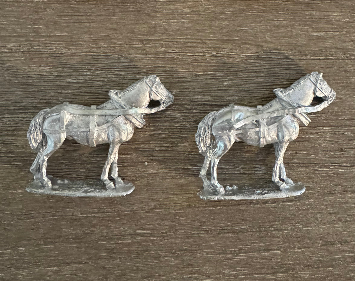 Chuck Wagon - civilian driver and guard - 2 horse team - Plains War - Western