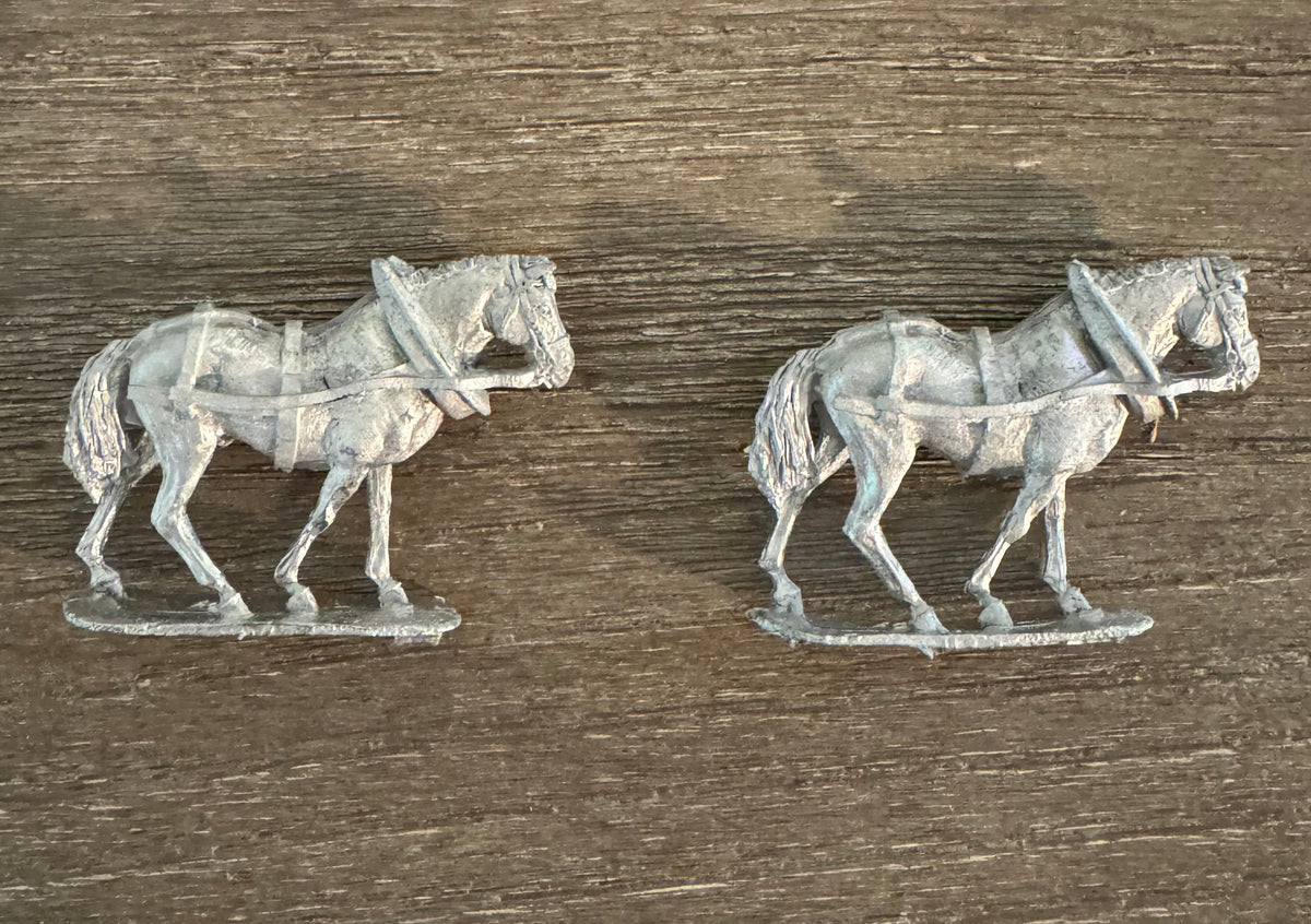 Chuck Wagon - civilian driver and guard - 2 horse team - Plains War - Western