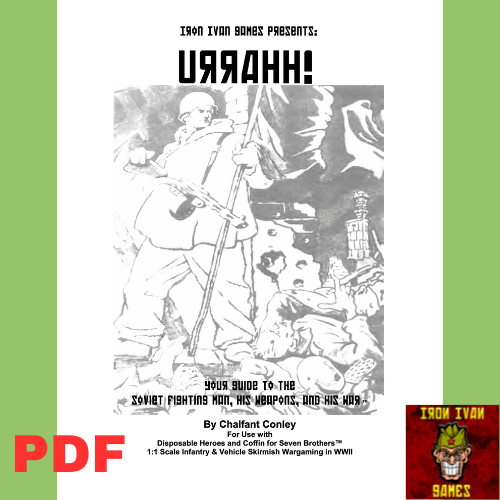 Urrahh - Soviet Army Book WW2 (Supplement for Disposable Heroes) (PDF - Digital Version)