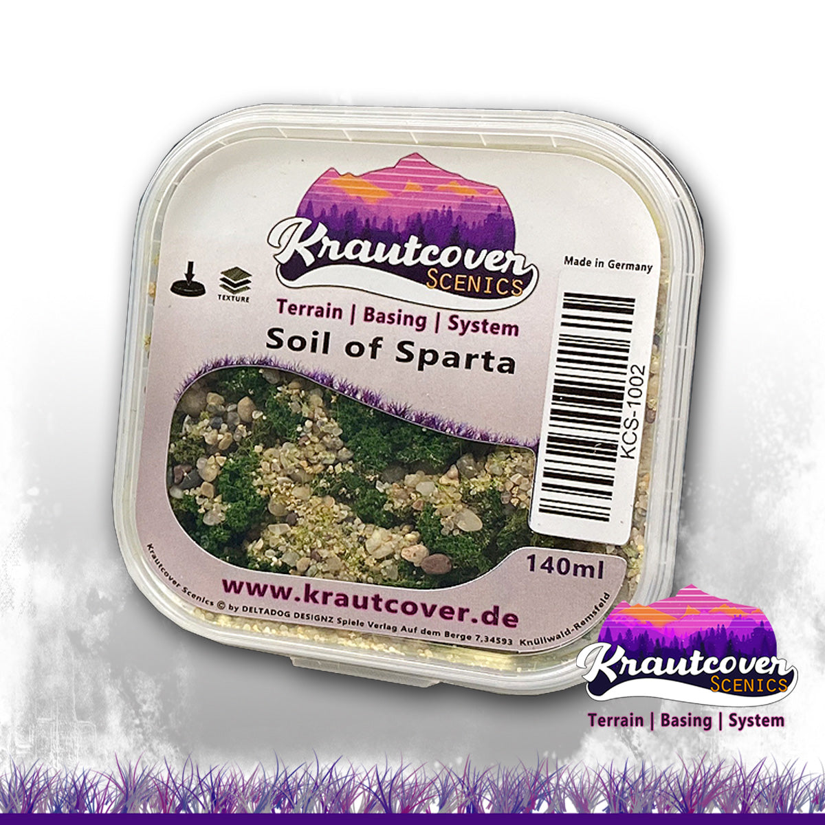 Soil of Sparta - Basecover for Wargaming Miniatures - KCS-91002