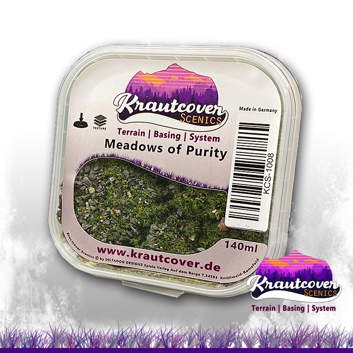 Meadows of Purity - Basecover for Wargaming Miniatures - KCS-91008