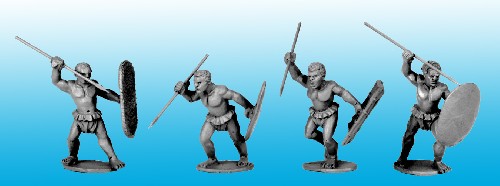 A5001 jungle cannibal spearmen