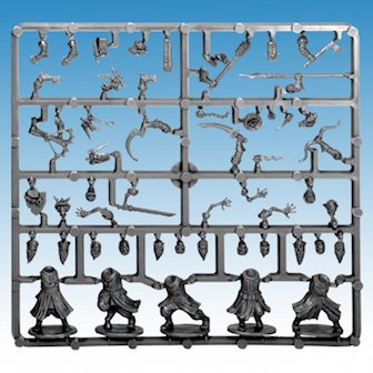 Frostgrave Cultists - FGVP02 -  Fantasy Wargaming Miniatures