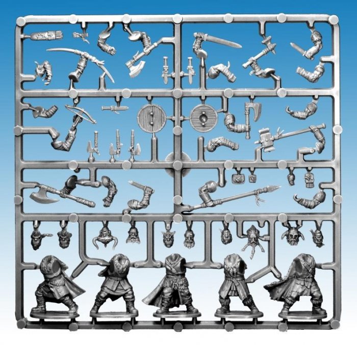 Frostgrave Barbarians - FGVP04 -  Fantasy Wargaming Miniatures