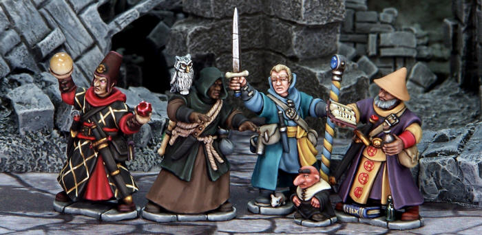 Frostgrave Wizards - FGVP06 -  Fantasy Wargaming Miniatures