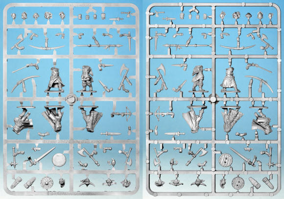 Frostgrave Barbarians II - FGVP10 -  Fantasy Wargaming Miniatures