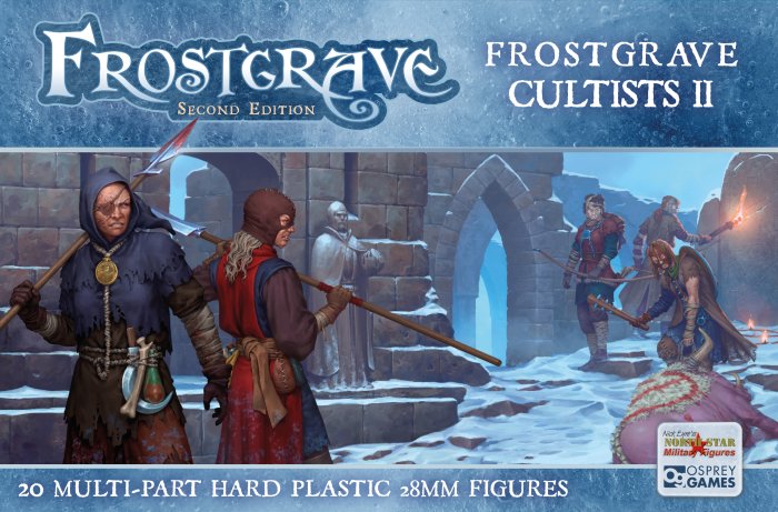 Frostgrave Cultists II - FGVP11 -  Fantasy Wargaming Miniatures