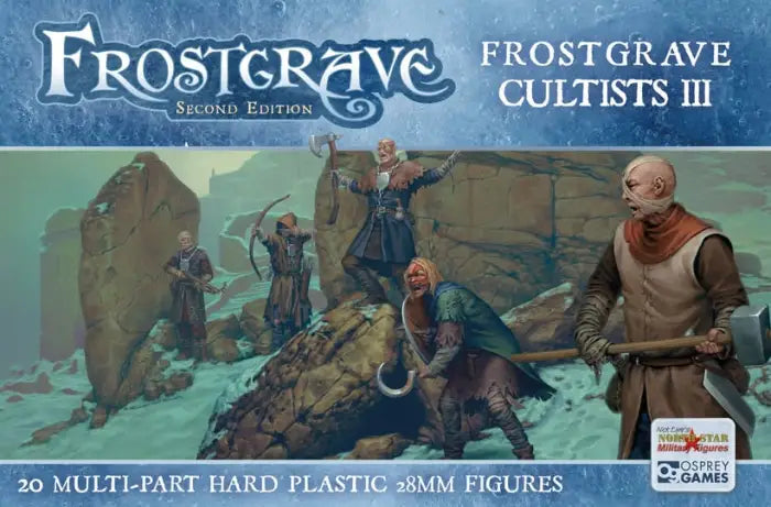 Frostgrave Cultists III - FGVP12 -  Fantasy Wargaming Miniatures