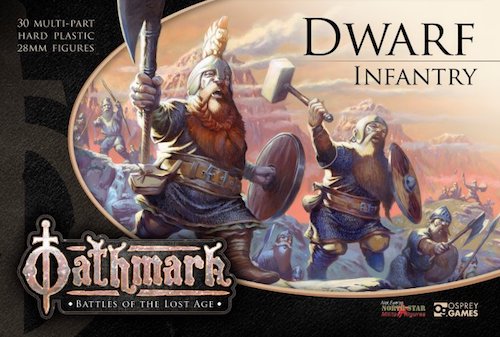 Dwarf Infantry - plastic boxed set - Oathmark