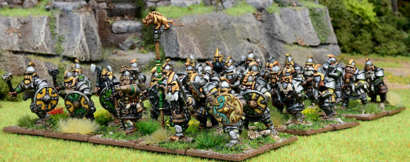 Dwarf Heavy Infantry - plastic boxed set - Oathmark