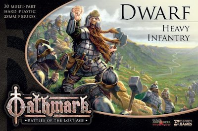 Dwarf Heavy Infantry - plastic boxed set - Oathmark