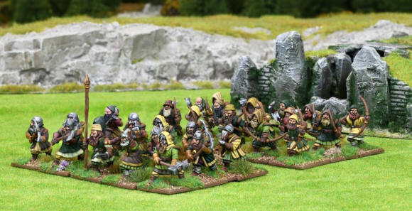 Dwarf Light Infantry - plastic boxed set - Oathmark