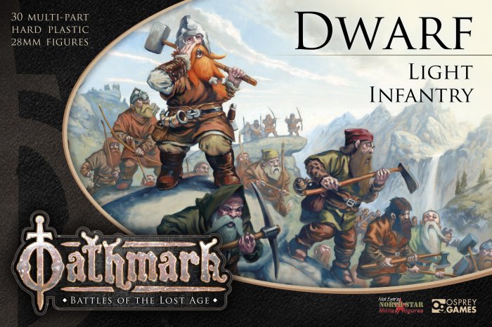 Dwarf Light Infantry - plastic boxed set - Oathmark