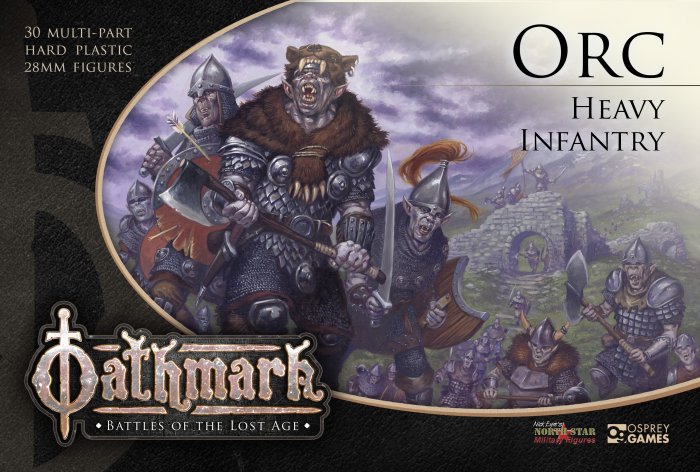 Orc Heavy Infantry - plastic boxed set - Oathmark