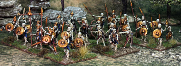 Skeleton Infantry - plastic boxed set - Oathmark