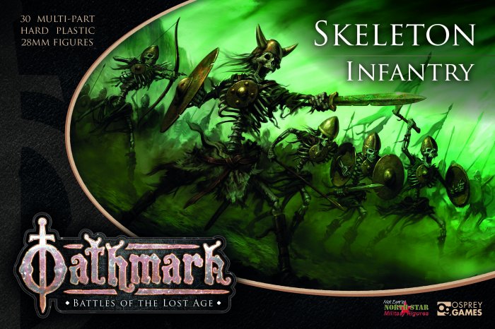 Skeleton Infantry - plastic boxed set - Oathmark