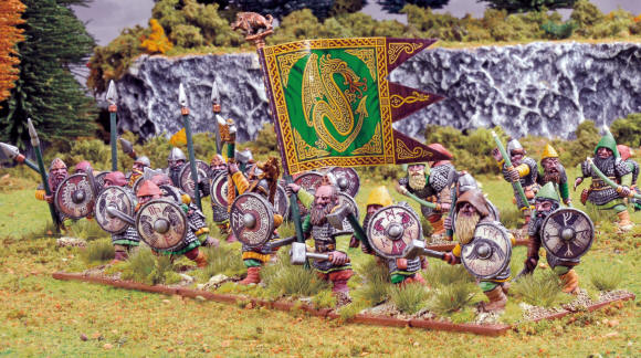 Dwarf Infantry - plastic boxed set - Oathmark