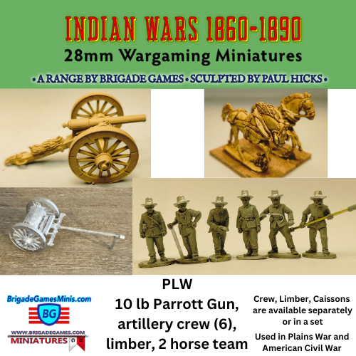 10 lb Parrott Gun Artillery - Plains War