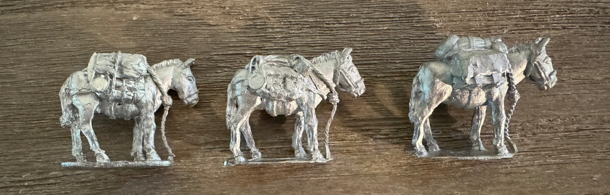 Pack Mule Train - Western - 28mm - BG-AWE099
