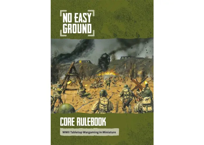No Easy Ground - Core Rulebook and Cards - WW2 Wargaming Rules