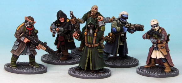 Painted examples of SGVP07 Scavengers