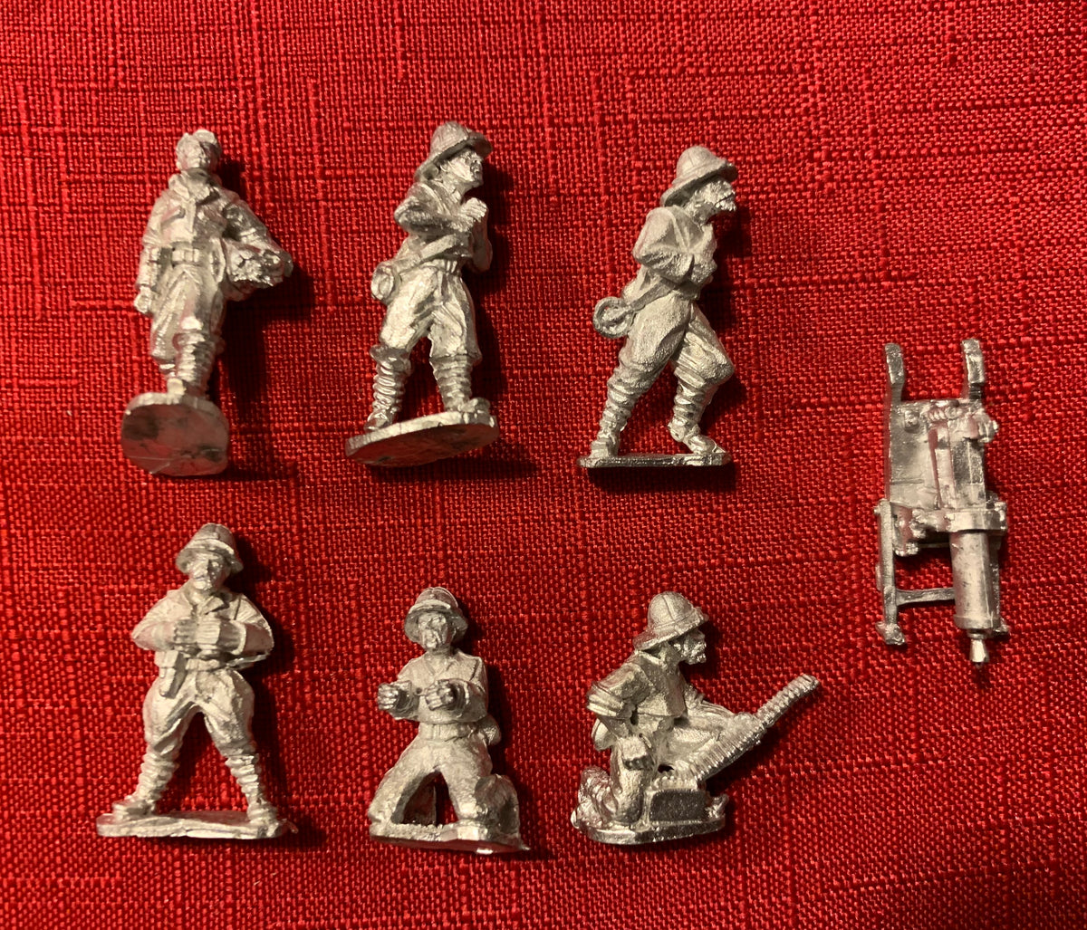 German (Europeans) in Sun Helmet HMG Teams (2 teams + 6 crew) - BG-WIAG10