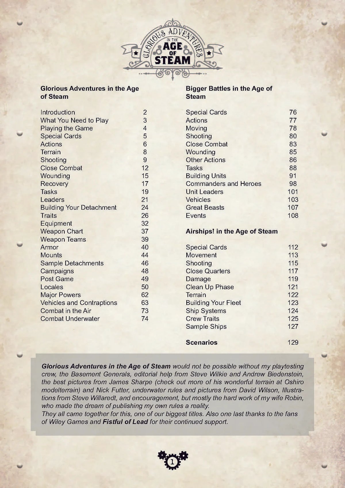 Glorious Adventures in the Age of Steam - Printed