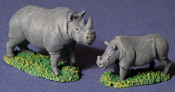 Rhino - set of 3