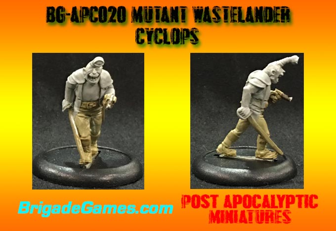 APC019-20 Bug and Cyclops - Apocalyptic Mutant Wastelanders