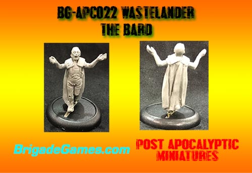 APC021-22 Warboss Elder and Bard - Apocalyptic Mutant Wastelanders