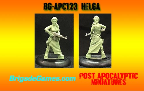 APC122-123 Helga and Hannah the twins- Apocalyptic Survivors