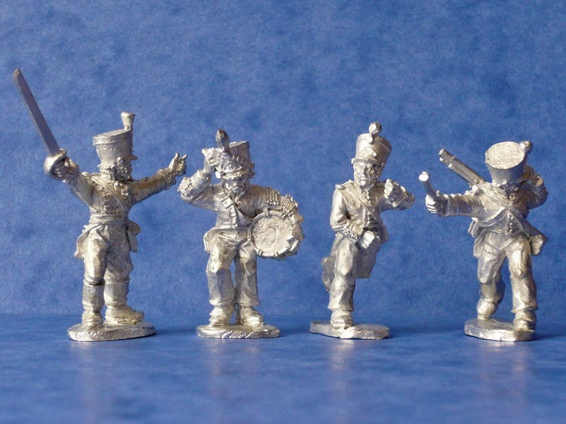 Mexican infantry Command charging