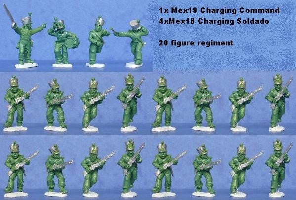 Mexican Infantry Regiment Charging (20)