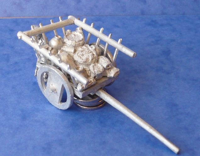 Peasant cart with load