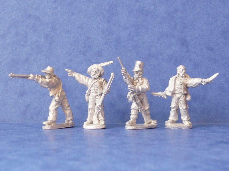 Texians in shirtsleeves