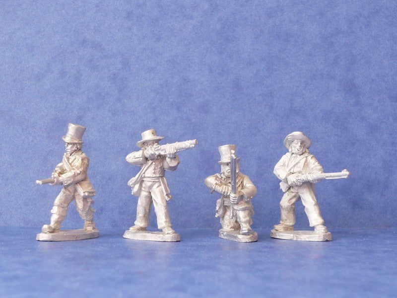 Texians in tail coats