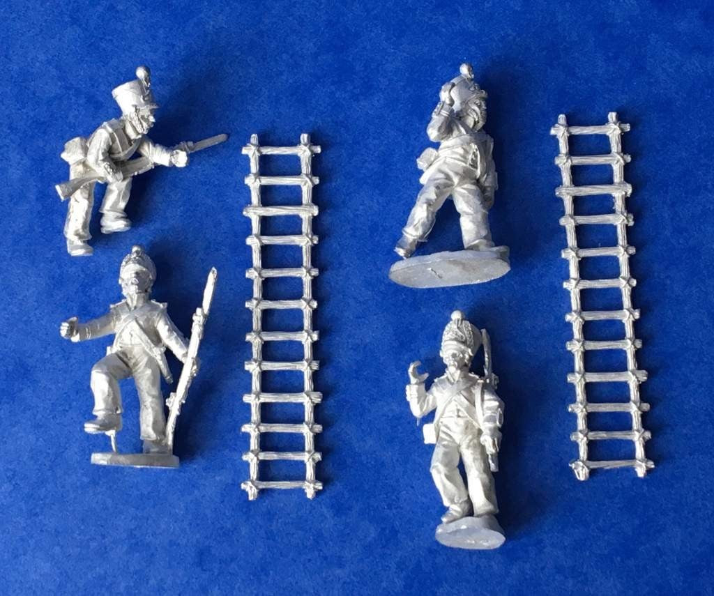 Mexican ladder carriers and climbers
