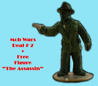Mob Wars Deal 2 - free hitman figure (G3,G10, P5)