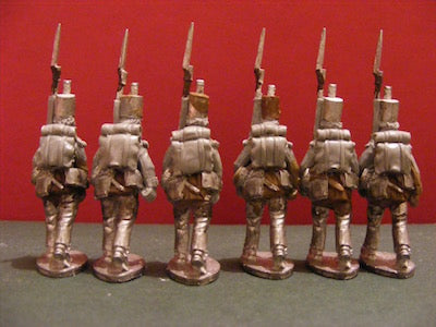 NBR013 British / KGL Infantry - Centre Co. Marching - trousers with backpacks - stovepipe shako (6)