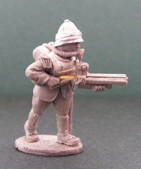 Steampunk - British Empire Trooper Officer in Rebreathing Apparatus (1)