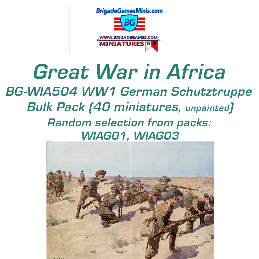 WIA504 German Schutztruppe Bulk Pack (40)