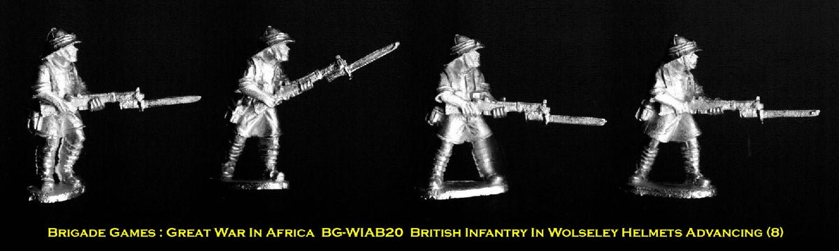 WIAB20 British Infantry in Wolseley Helmets Advancing (8)