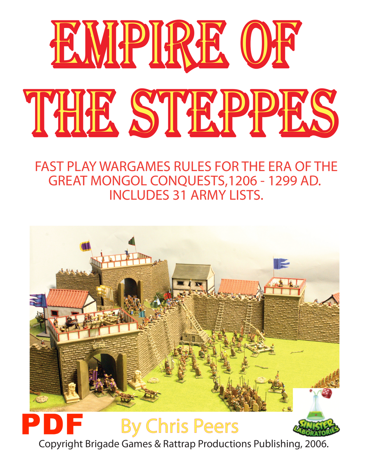 Empire of the Steppes - Mongol Conquest Wargame Rules - PDF (Digital Version)