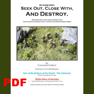 Seek Out Close With and Destroy - Post-WWII era to the near future battles (PDF - Digital Version)